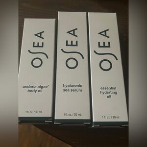 Sea Skincare Set - Osea Bundle includes sea serum, body oil, and hydrating oil